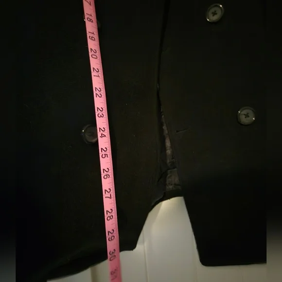 Men's Large Pea Coat - Picture 4 of 11